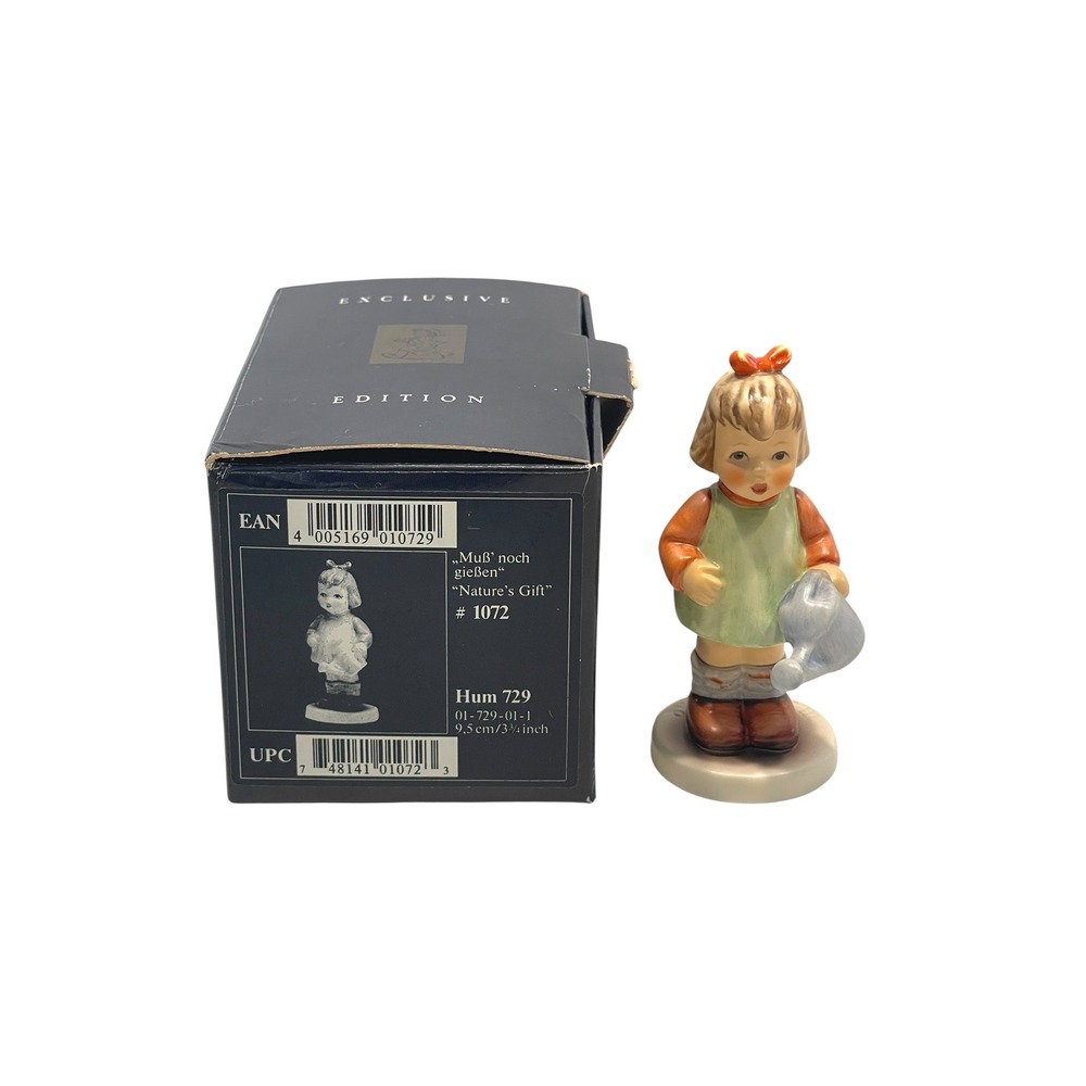 Vintage Goebel Hummel Nature's Gift 729 Figurine Club Exclusive Orig Box TMK‎ 7